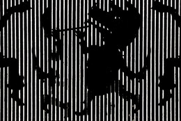 Ernie Gehr. CARNIVAL OF SHADOWS. 2015. Five-channel video (black-and-white and color, silent), approx 20 min. The Museum of Modern Art, New York. Image courtesy the artist