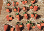 Lucas Blalock (American, b. 1978). Strawberries (fresh forever). 2014. Pigmented inkjet print, 16 × 20" (40.6 × 50.8 cm). Courtesy the artist and Ramiken Crucible, New York. © 2015 Lucas Blalock
