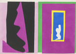 Henri Matisse (French, 1869–1954). Destiny (Le Destin) from Jazz. 1947. One from a portfolio of twenty pochoirs, composition (irreg.): 16 1/4 × 24 13/16" (41.2 × 63.1 cm); sheet: 16 9/16 × 25 11/16" (42 × 65.3 cm). Gift of the artist. © 2014 Succession H. Matisse / Artists Rights Society (ARS), New York