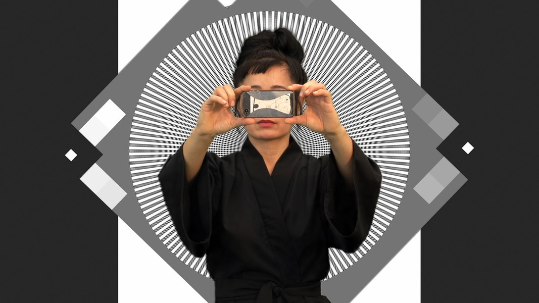 Hito Steyerl. HOW NOT TO BE SEEN A Fucking Didactic Educational .Mov File. 2013. Video (color, sound). Video (color, sound), 14 min. Committee on Media and Performance Art Funds. © 2014 Hito Steyerl
