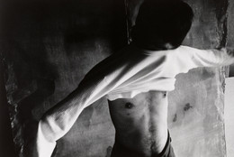 Shomei Tomatsu (Japanese, 1930-2012). Tomitarō Shimotani, Nagasaki, from the series Hibakusha. 1961. Gelatin silver print, 13 × 18 3/4" (33 × 47.6 cm). The Museum of Modern Art, New York. Gift of the artist. © 2015 Shomei Tomatsu
