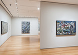 Installation view of Jackson Pollock: A Collection Survey, 1934–1954, The Museum of Modern Art, November 22, 2015–March 13, 2016. © 2015 The Museum of Modern Art, New York. Photo: Thomas Griesel