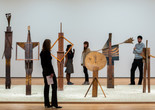 Installation view of Picasso Sculpture, The Museum of Modern Art, New York, September 14, 2015–February 7, 2016. © 2016 The Museum of Modern Art. Photo: Pablo Enriquez