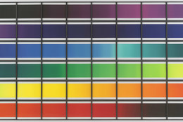 Olafur Eliasson. The Colour Spectrum Series. 2005. Forty-eight framed photogravures, each: 13 9/16 x 17 15/16" (34.5 x 45.5 cm). Publisher and printer: Niels Borch Jensen, Copenhagen. Edition: 18. The Museum of Modern Art, New York. Riva Castleman Endowment Fund. © 2006 Olafur Eliasson