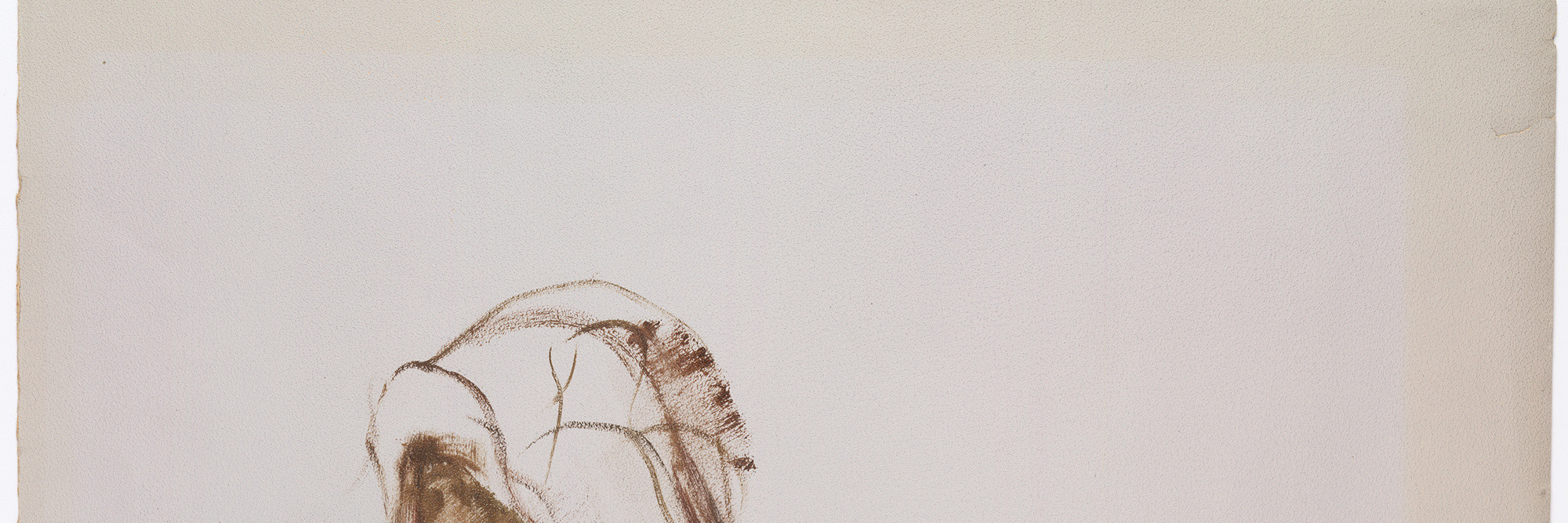 Odilon Redon. The Giant (Man with a Club). c. 1890. Oil on prepared paper, 25 1/2 × 20 1/4″ (64.8 × 51.4 cm). The Museum of Modern Art. Gift of The Ian Woodner Family Collection