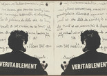 Marcel Broodthaers (Belgian, 1924–1976). Véritablement (Truly). 1968. Photographic canvas, 30 1/2 × 48 7/16" (75.5 × 123 cm). The Museum of Modern Art, New York. Partial gift of the Daled Collection and partial purchase through the generosity of Maja Oeri and Hans Bodenmann, Sue and Edgar Wachenheim III, Marlene Hess and James D. Zirin, Agnes Gund, Marie-Josée and Henry R. Kravis, and Jerry I. Speyer and Katherine G. Farley, 2011. © 2016 Estate of Marcel Broodthaers/Artists Rights Society (ARS), New York/SABAM, Brussels