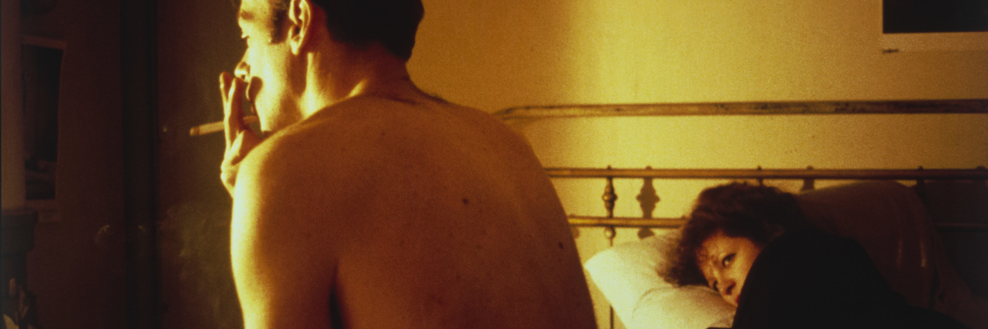 Nan Goldin (American, born 1953). Nan and Brian in Bed, New York City. 1983. Silver dye bleach print, printed 2006, 15 1/2 × 23 3/16" (39.4 × 58.9 cm). The Museum of Modern Art, New York. Acquired through the generosity of Jon L. Stryker. © 2016 Nan Goldin