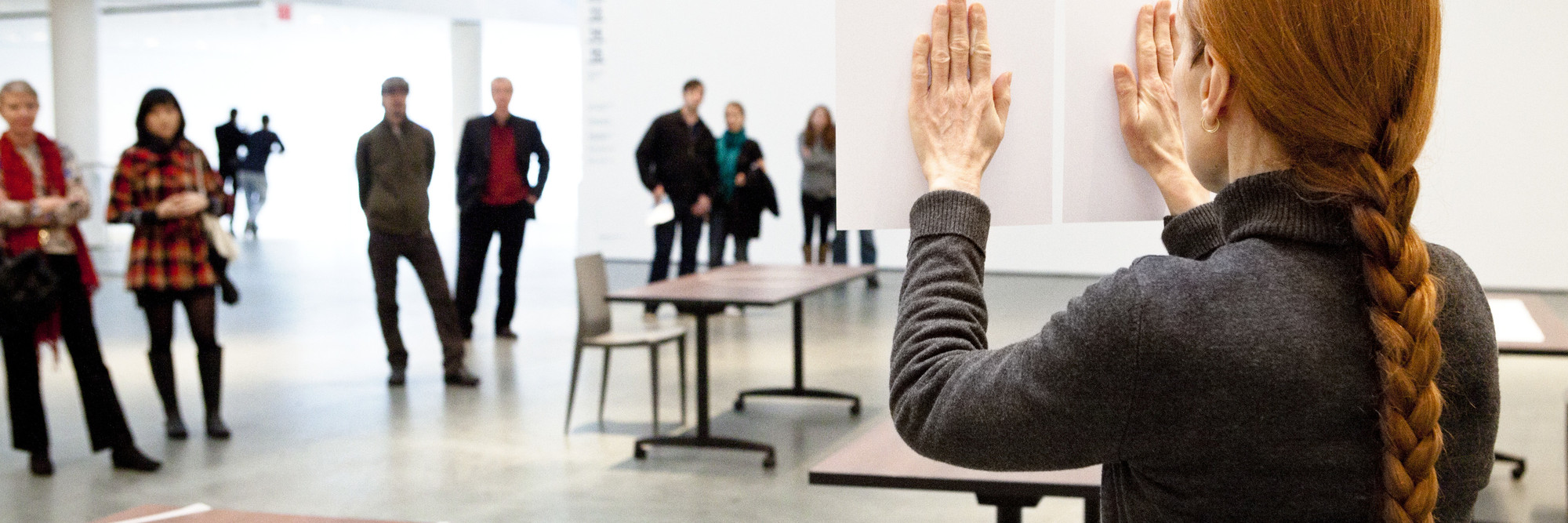 Marie Cool and Fabio Balducci. Untitled. 2006. Performed at The Museum of Modern Art, 2011. © 2011 Yi-Chun Wu / The Museum of Modern Art, New York