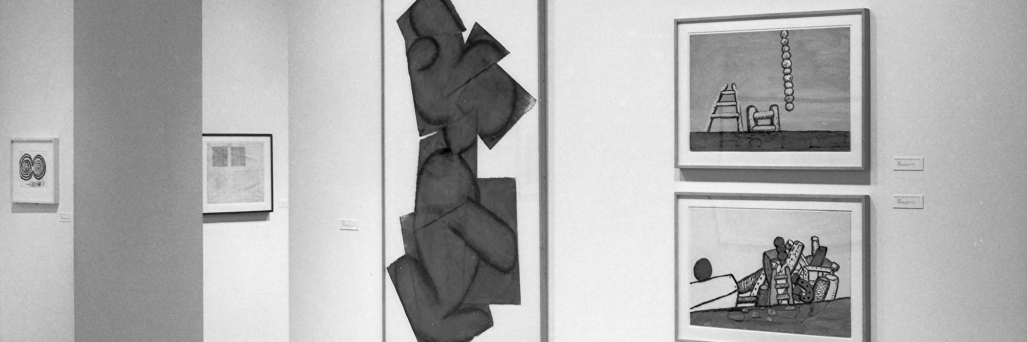 Installation view of From the Collection: A Century of American Drawing at The Museum of Modern Art, New York. Photo: Erik Landsberg