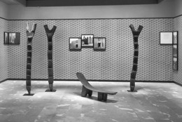 Installation view of Projects 52: Carrie Mae Weems at The Museum of Modern Art, New York. Photo: Mali Olatunji