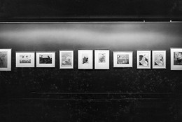 Installation view of Jacques Villon: His Graphic Art at The Museum of Modern Art, New York. Photo: Soichi Sunami