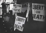 Gordon Parks. Harlem Rally, Harlem, New York. 1963. Gelatin silver print, 9 3/16 x 13 3/8" (23.3 x 34 cm). Committee on Photography Fund. © 2016 Gordon Parks Foundation