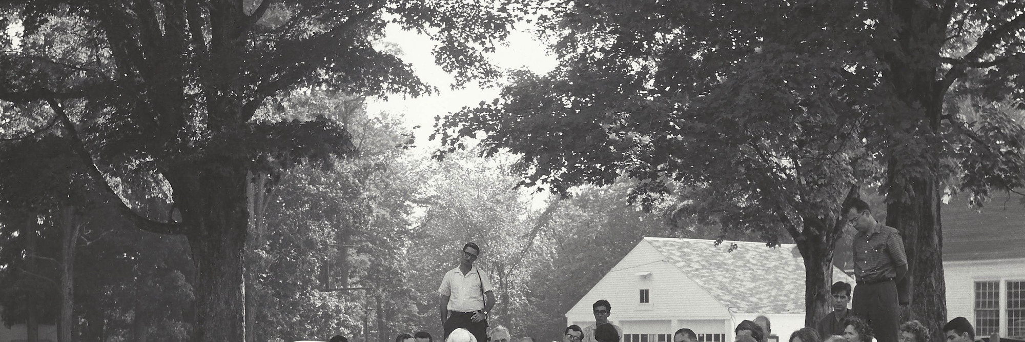 The Robert Flaherty Film Seminar at the Flaherty Farm in Vermont circa 1950s (Flaherty at MoMA: Turning the Inside Out, June 21 – 30, 2014). Courtesy the Flaherty Seminar