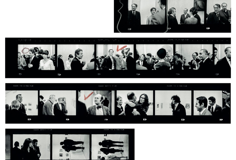 At the opening of New Documents, February 27, 1967