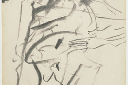 Willem de Kooning. Untitled. 1966. Charcoal on paper, 10 x 8" (25.4 x 20.3 cm). Gift of Jan Christiaan Braun in honor of Rudi Fuchs. © 2012 The Willem de Kooning Foundation/Artists Rights Society (ARS), New York