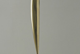 Constantin Brancusi (French, born Romania. 1876–1957). Bird in Space. 1928. Bronze, 54 × 8 1/2 × 6 1/2″ (137.2 × 21.6 × 16.5 cm). Given anonymously. © 2017 Artists Rights Society (ARS), New York/ADAGP, Paris