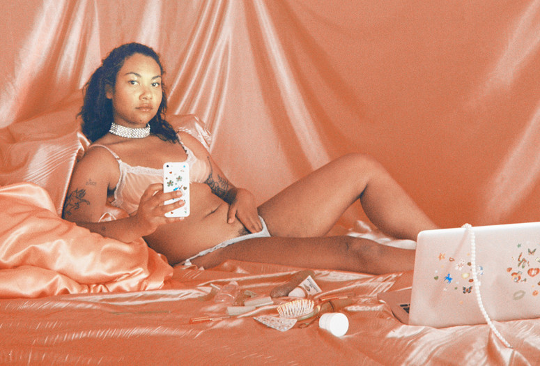 Petra Collins. Not Olympia. 2017. Courtesy of the artist