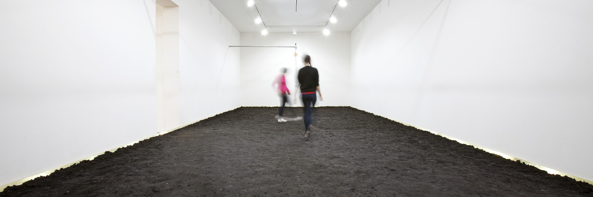 Installation view of Lara Favaretto: Just Knocked Out at MoMA PS1, May 3–September 10, 2012. Photo: Matthew Septimus