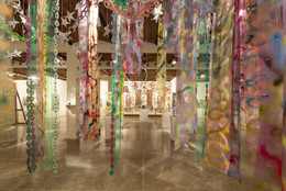 Installation view of Thomas Lanigan-Schmidt: Tender Love Among the Junk at MoMA PS1, November 18, 2012–April 7, 2013. Photo: Matthew Septimus