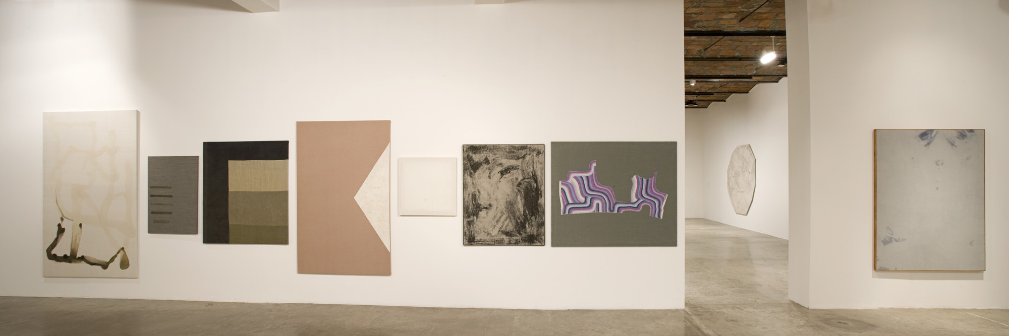 Installation view of Sergej Jensen at MoMA PS1, January 23–May 2, 2011. Photo: Matthew Septimus