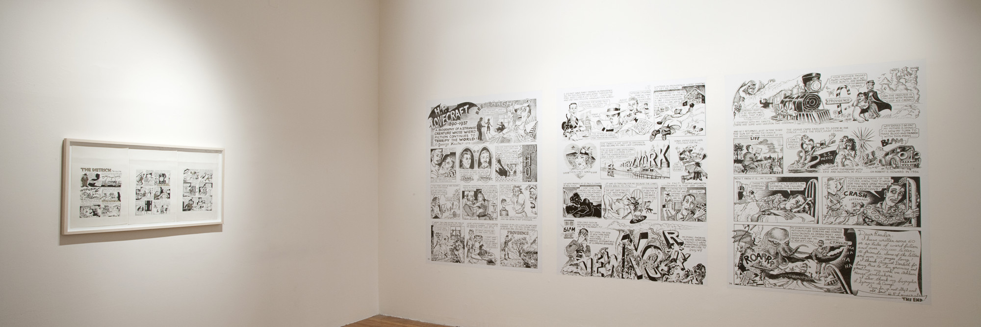 Installation view of George Kuchar: Pagan Rhapsodies at MoMA PS1, November 20, 2011–January 15, 2012. Photo: Matthew Septimus