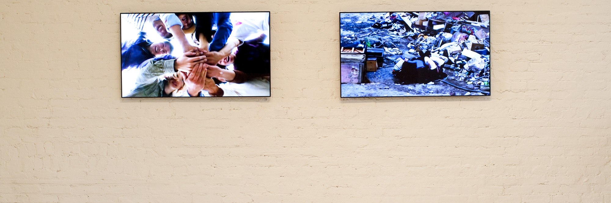 Installation view of Chim↑Pom at MoMA PS1, November 20, 2011–April 23, 2012. Photo: Matthew Septimus