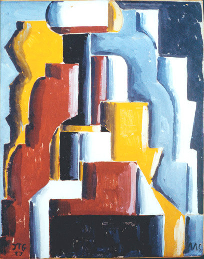 *Formas abstractas ensambladas (Assembled abstract forms)*