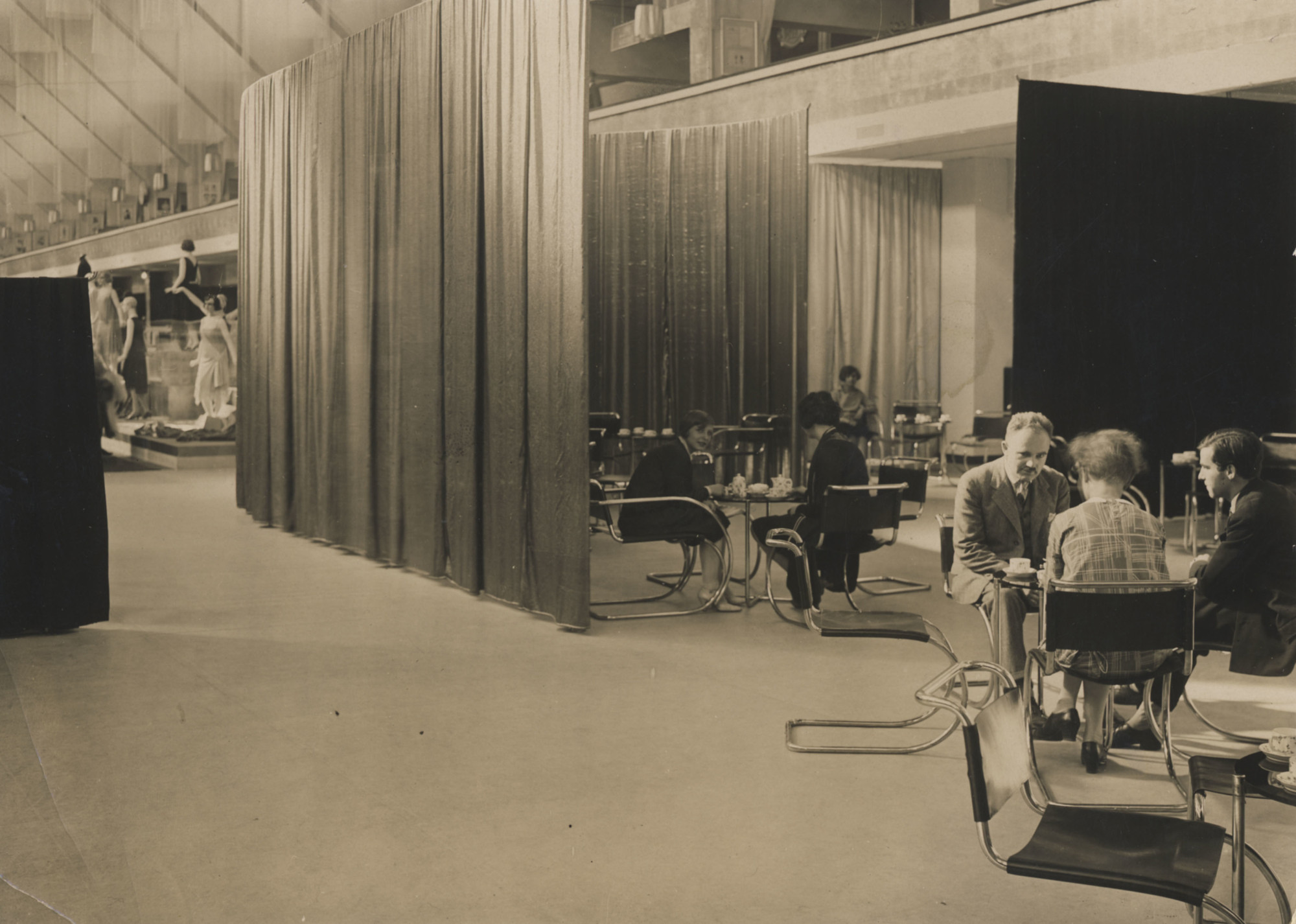 *Cantilevered Chairs for the Velvet-Silk Cafe*