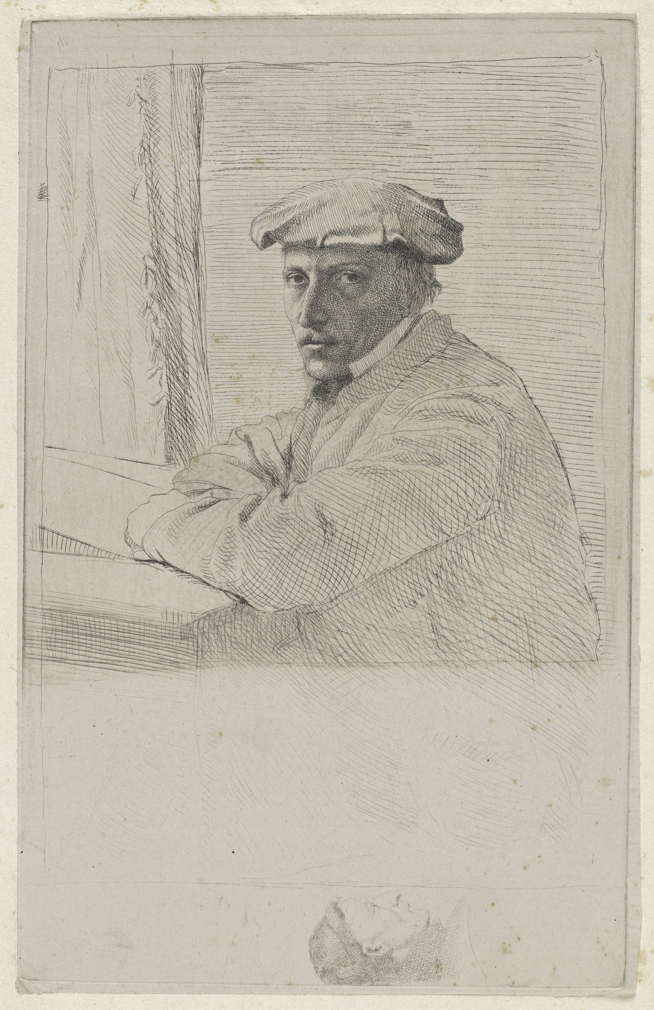 *The Engraver Joseph Tourny (Le Graveur Joseph Tourny)*