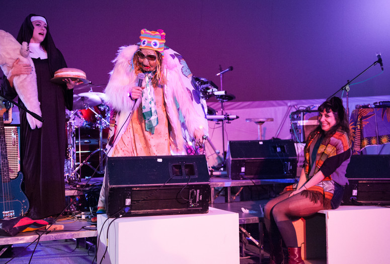 I.U.D. Party. 2013. MoMA PS1 as part of VW Sunday Sessions.. Photograph: Jacqueline Innaconne.