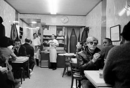 Stephen Shore (American, born 1947). 1:35 a.m., in Chinatown Restaurant, New York, New York. 1965–67. Gelatin silver print, printed c. 1995, 9 × 13 1/2" (22.9 × 34.3 cm). Courtesy the artist and 303 Gallery, New York
