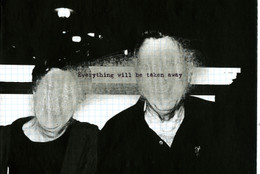 Adrian Piper. Everything #2.8. 2003. Photocopied photograph on graph paper, sanded with sandpaper, overprinted with inkjet text, 8.5" x 11" (21.6 x 27.9 cm). Private Collection. © Adrian Piper Research Archive Foundation Berlin