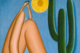 Tarsila do Amaral. Abaporu. 1928. Oil on canvas, 33 7/16 x 28 3/4" (85 x 73 cm). Collection MALBA, Museo de Arte Latinoamericano de Buenos Aires. © Tarsila do Amaral Licenciamentos