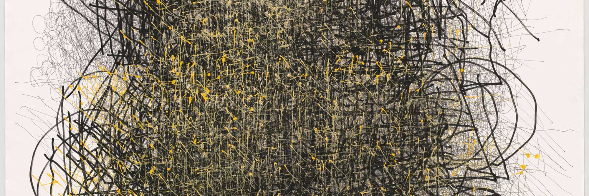 Dan Miller. Untitled. 2016. Acrylic and ink on paper. 42 1/2 × 58" (108 × 147.3 cm). Gift of Martin and Rebecca Eisenberg in honor of Tom di Maria. © 2018 Dan Miller
