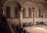 Judson Arts Wednesdays' Bailout Theater, featuring STUFFED: Dinner + Dance. February 2018. Photo: Michelle Y. Thompson