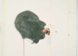 Bruce Nauman. Fist in Mouth. 1990. Cut-and-pasted printed paper and paper with watercolor and pencil on paper, 20 1/4 x 23 3/4" (51.4 x 60.3 cm). The Museum of Modern Art, New York. Purchased with funds given by Edward R. Broida. © 2017 Bruce Nauman/Artists Rights Society (ARS), New York