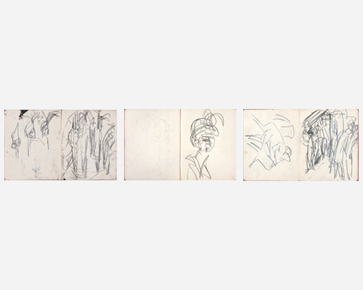 Ernst Ludwig Kirchner. Untitled from Sketchbook 53. 1912–13
Ernst Ludwig Kirchner. Untitled from Sketchbook 149. 1913
Ernst Ludwig Kirchner. Untitled from Sketchbook 87. 1914–15