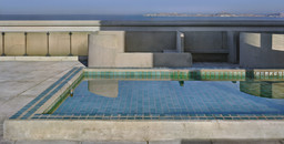 Interior recreation of Unité d’habitation, Marseille. 1946-52.
