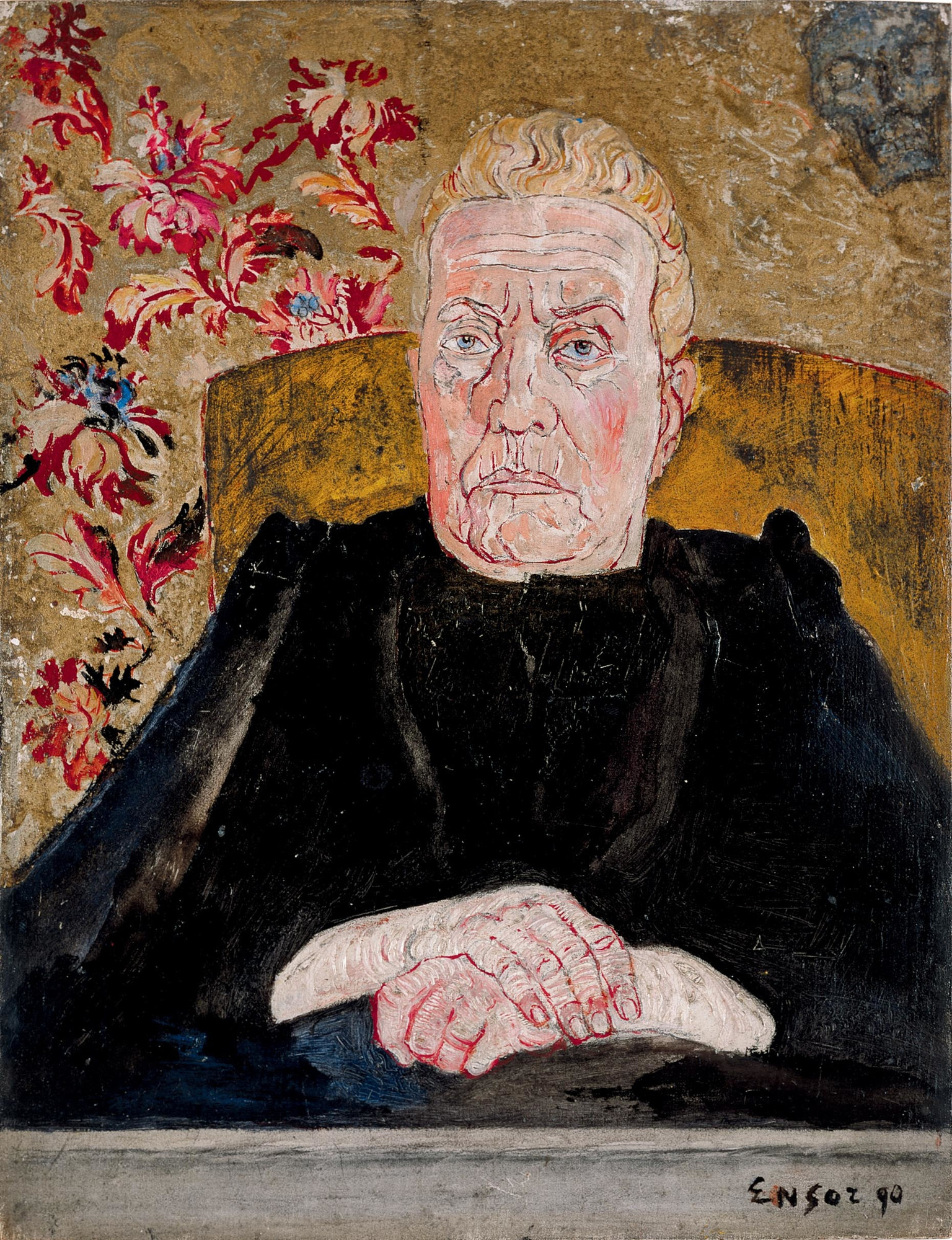 James Ensor. Surly Countenance