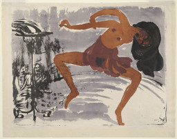 Emil Nolde, Dancer, 1913