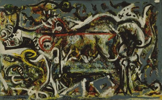Jackson Pollock
The She-Wolf
1943