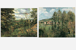 Paul Cézanne. Oise Valley. c. 1880
Camille Pissarro. Gisors, New Quarter. 1885