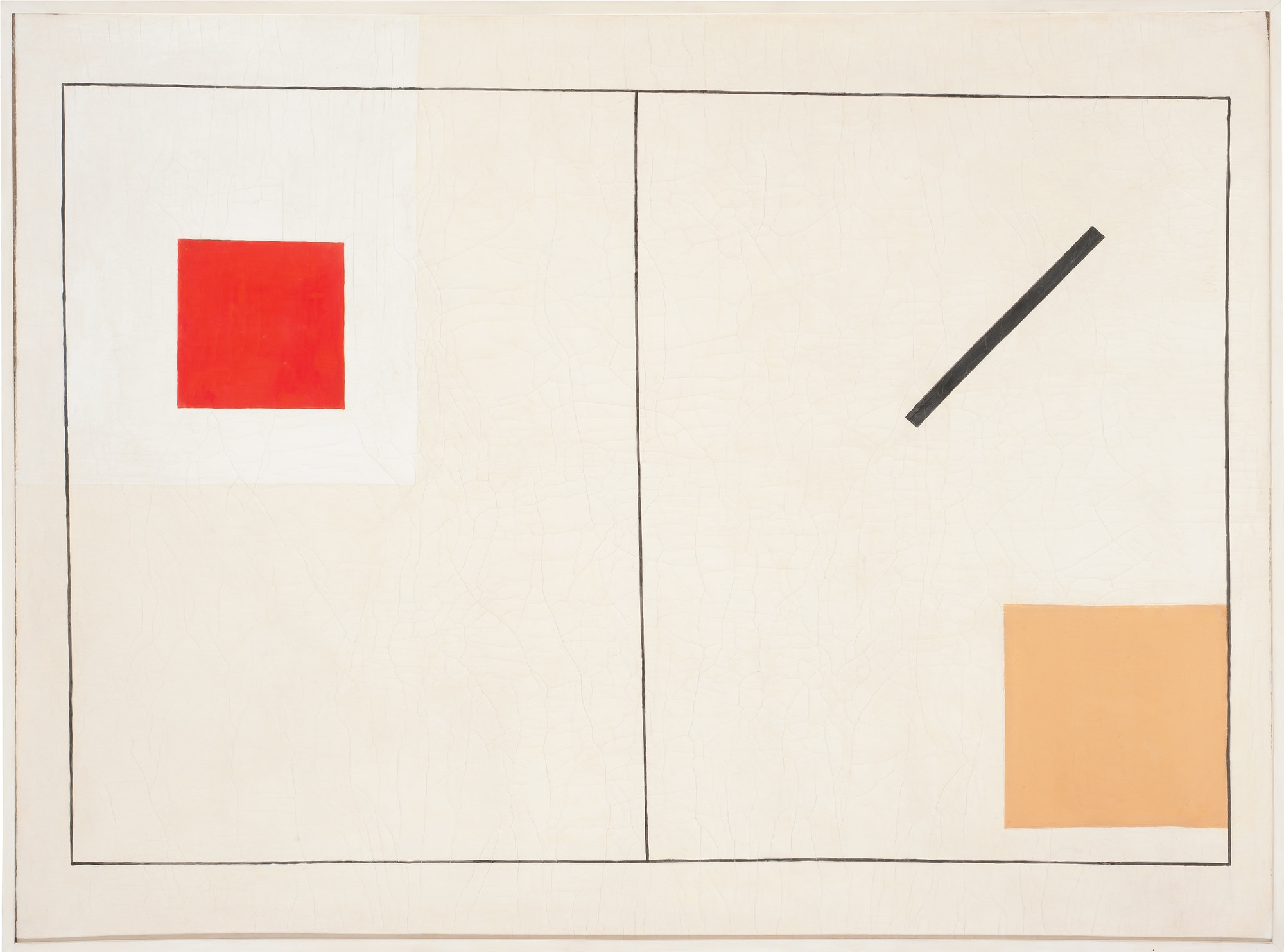 Lygia Clark. _Descoberta da linha orgânica (Discovery of the organic line)_. 1954