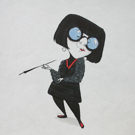 Tony Fucile
Edna Mode (aka "E")
The Incredibles, 2004