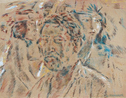 Armando Reverón
February 11–April 16, 2007 

 Self-Portrait with Dolls
Autorretrato con muñecas
1949