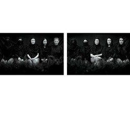 Jananne Al-Ani
(b. 1966 in Kirkuk, Iraq, lives and works in London)
Untitled I and II
1996