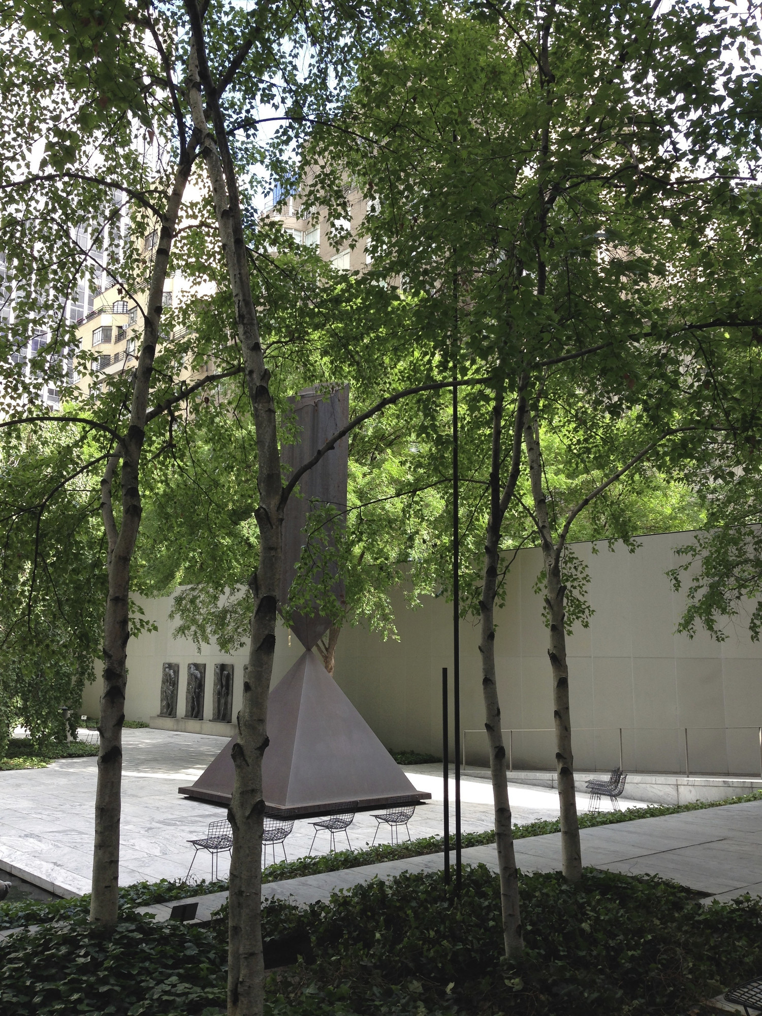 Steel
240 3/16 x 1 5/16" (610 x 3.3 cm) and 86 5/8 x 1 5/16" (220 x 3.3 cm)
Partial gift of the Daled Collection and partial purchase through the generosity of Maja Oeri and Hans Bodenmann, Sue and Edgar Wachenheim III, Marlene Hess and James D. Zirin, Agnes Gund, Marie Josée and Henry R. Kravis, and Jerry I. Speyer and Katherine G. Farley
© 2014 Peter Downsbrough / Artists Rights Society (ARS), New York
