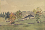 Le Corbusier (Charles-Édouard Jeanneret). Jura Landscape. 1902