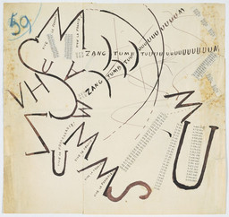 Ink, crayon, and cut-and-pasted printed paper on paper
 The Museum of Modern Art, New York. Gift of the Benjamin and Frances Benenson Foundation
