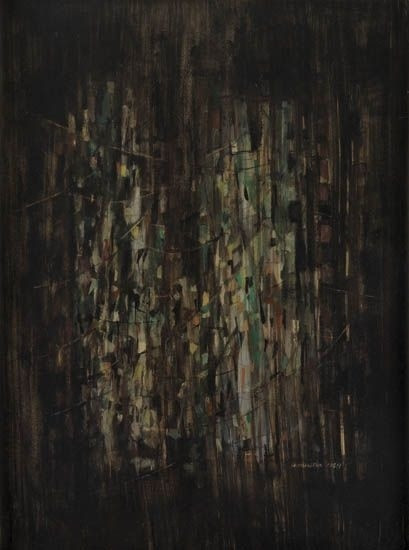 Norman Lewis. City Night. 1949
